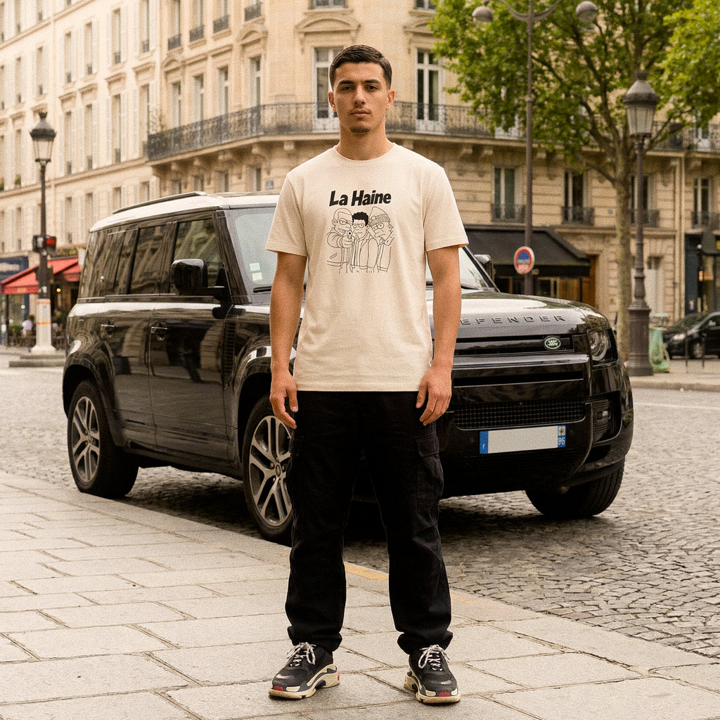 T-SHIRT TRUE GANG – « LA HAINE  #1 »  (  unisexe )