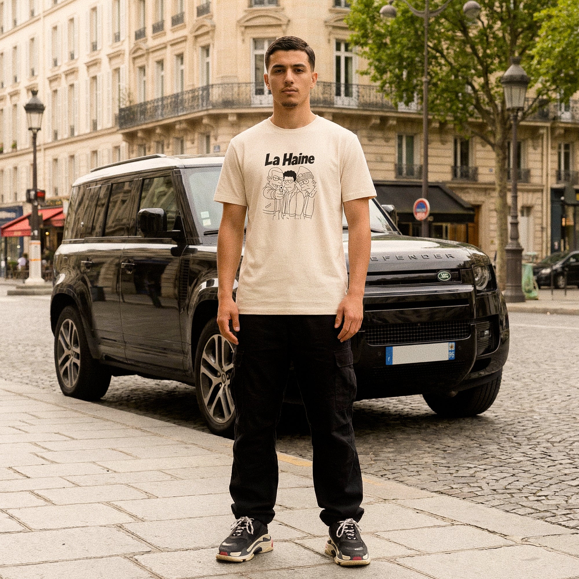 T-SHIRT TRUE GANG – « LA HAINE  #1 »  (  unisexe )