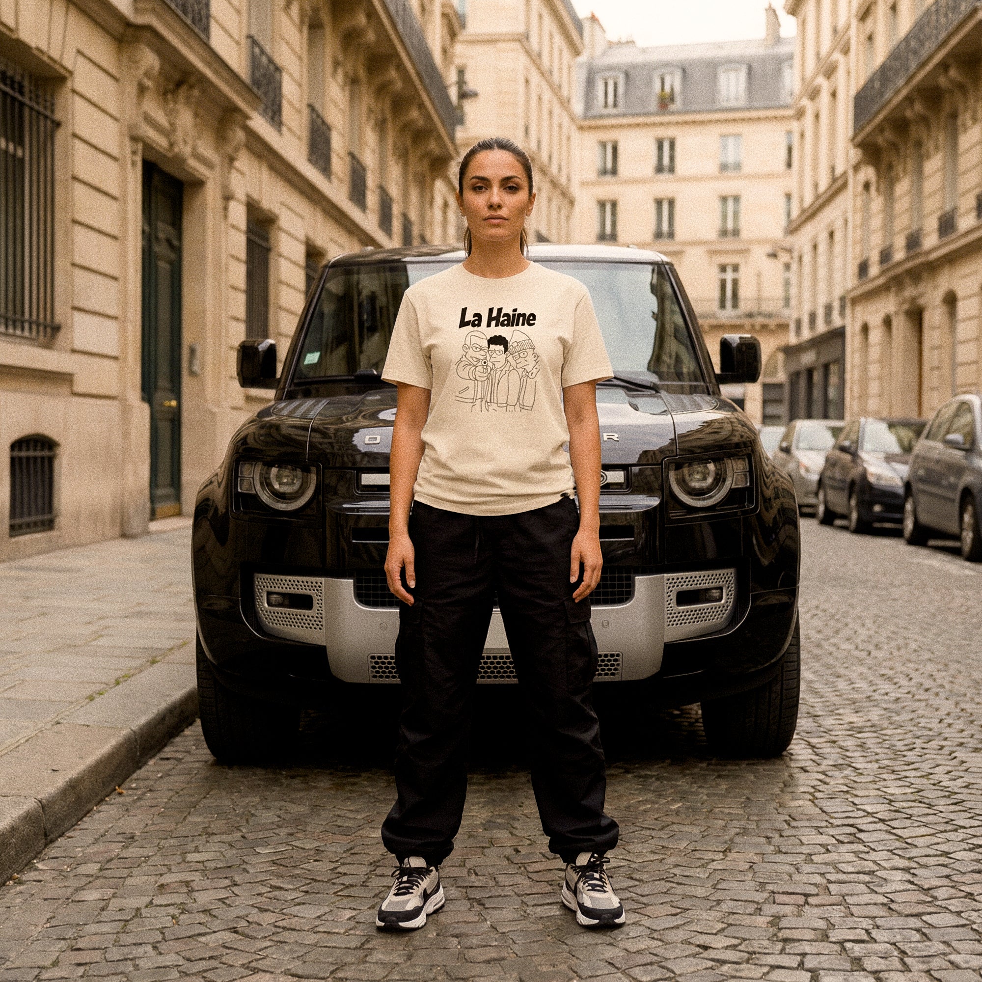 T-SHIRT TRUE GANG – « LA HAINE  #1 »  (  unisexe )