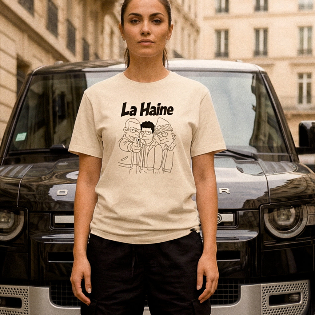 T-SHIRT TRUE GANG – « LA HAINE  #1 »  (  unisexe )